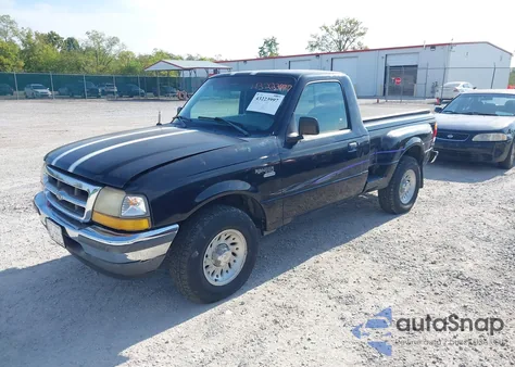 1998 Ford Ranger Splash/Xl/Xlt из США, поврежденный, VIN 1FTYR10CXWTA70900